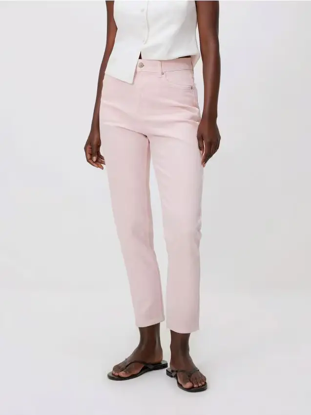 Jeans mom fit - rosa