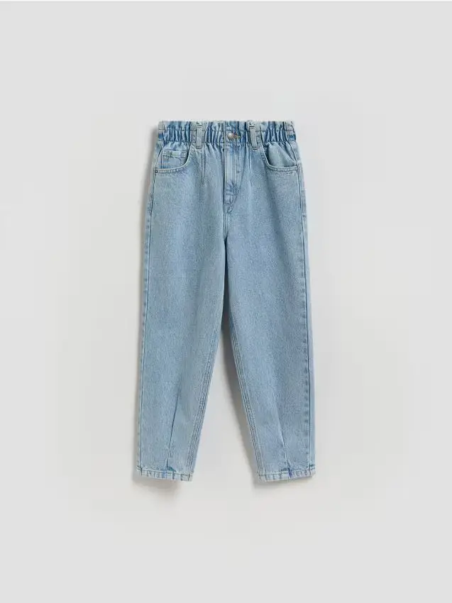 Jeans paperbag - blu