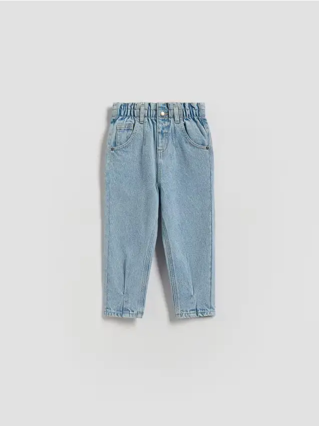 Jeans paperbag - blu