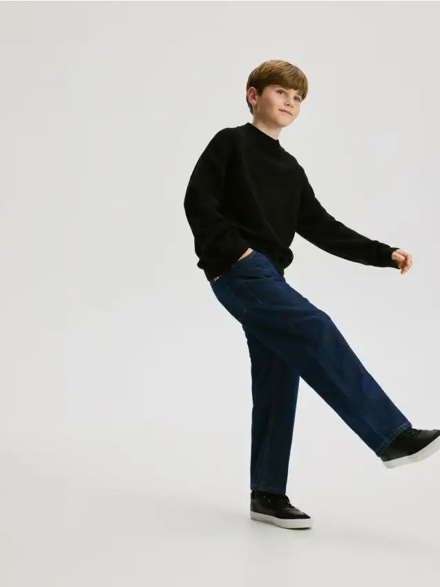 Jeans relaxed fit - blu scuro