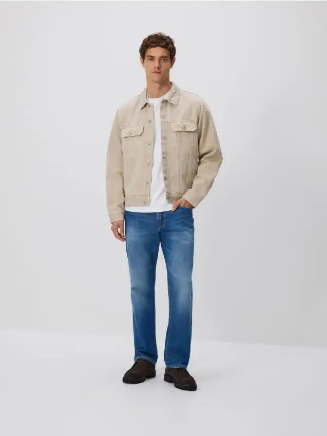 Jeans relaxed straight - blu