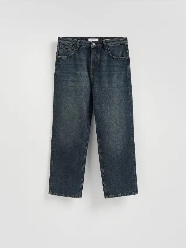Jeans relaxed straight - indigo jeans