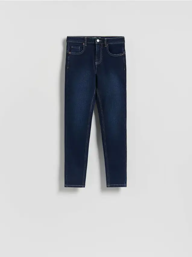 Jeans slim fit push up - blu scuro