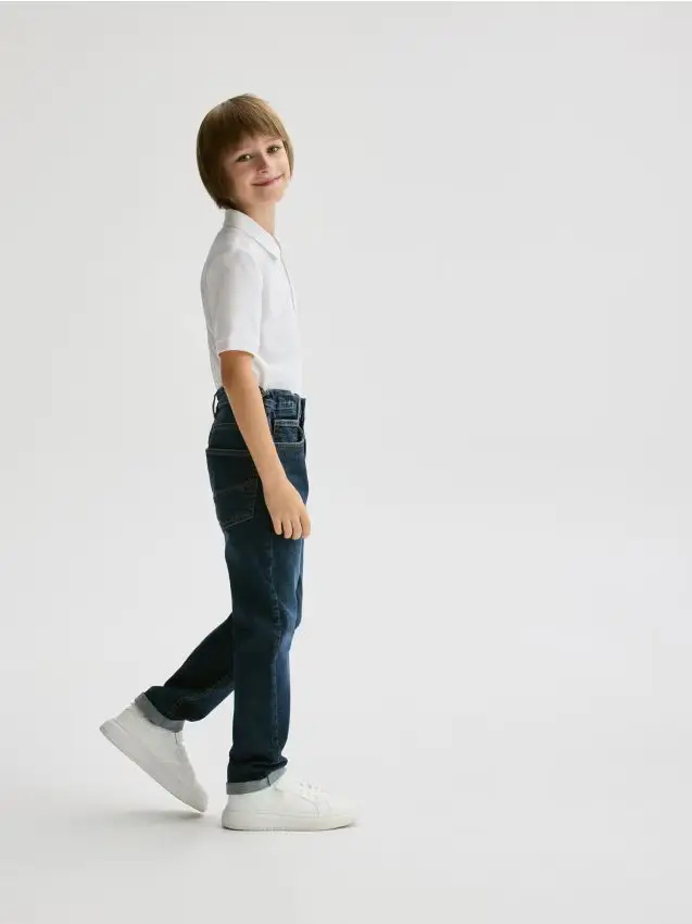 Jeans standard classici - blu scuro