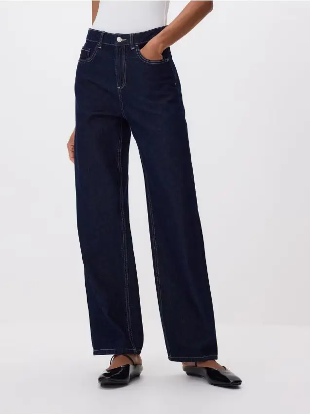 Jeans standard classici - blu scuro