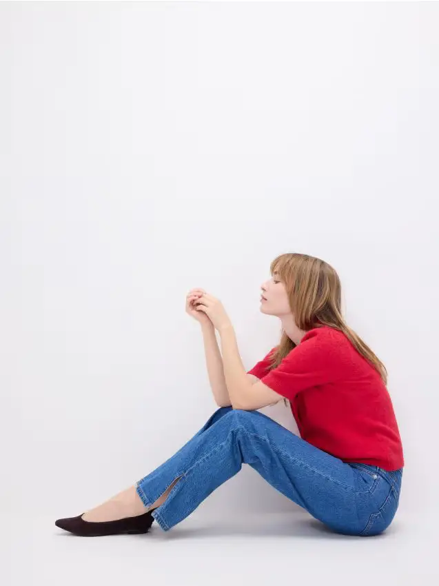 Jeans straight fit - blu