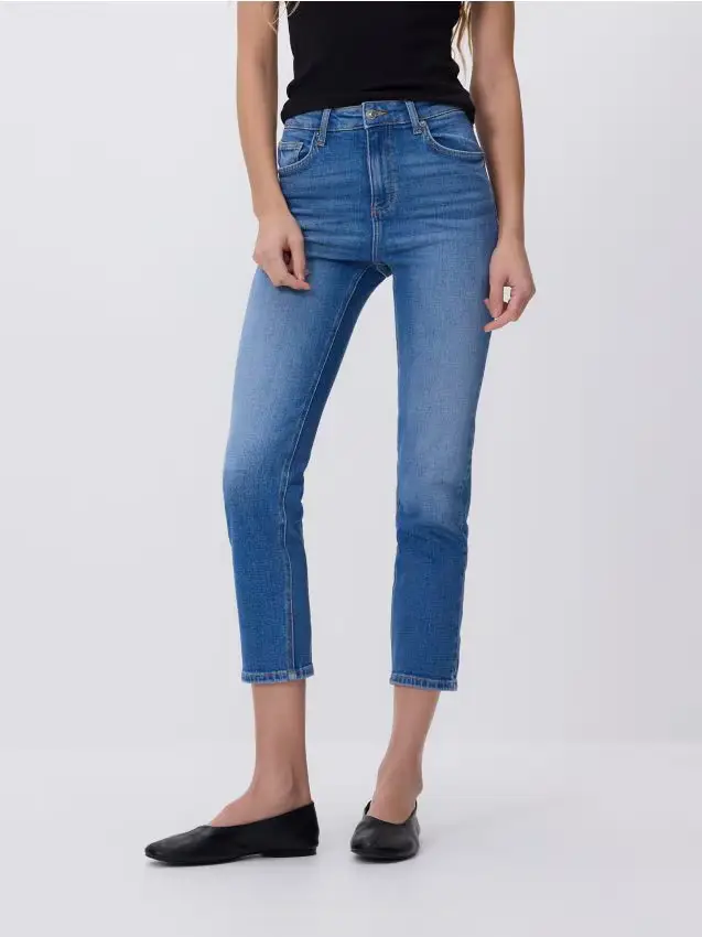 Jeans straight fit - blu