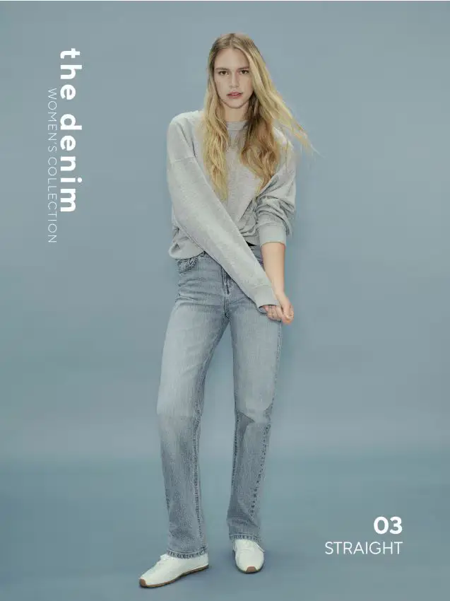 Jeans straight fit - blu