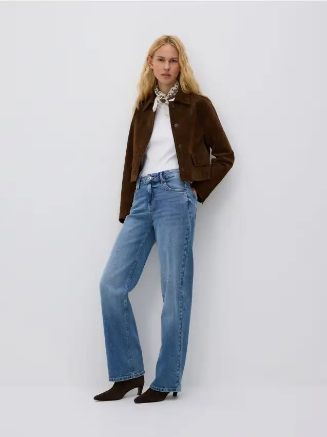 Jeans straight fit - blu