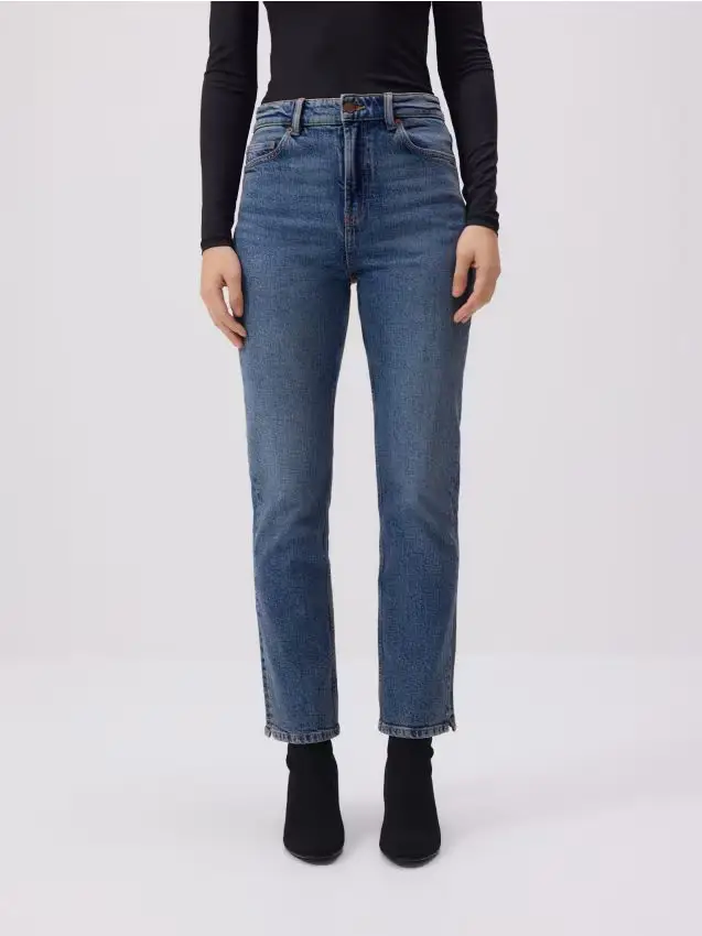 Jeans straight fit - blu scuro