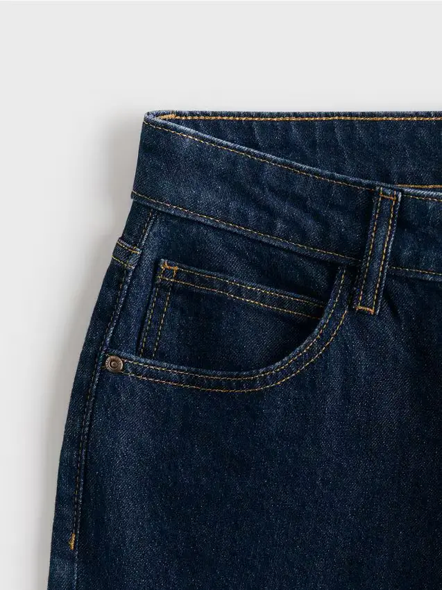 Jeans straight fit - blu scuro