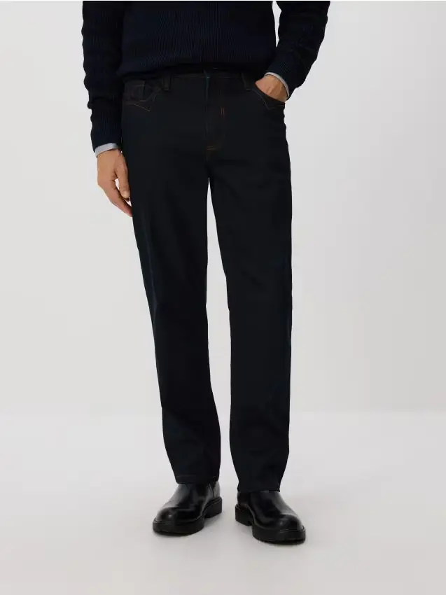 Jeans straight fit - blu scuro