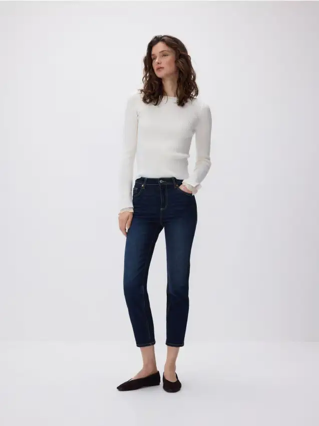 Jeans straight fit - blu scuro