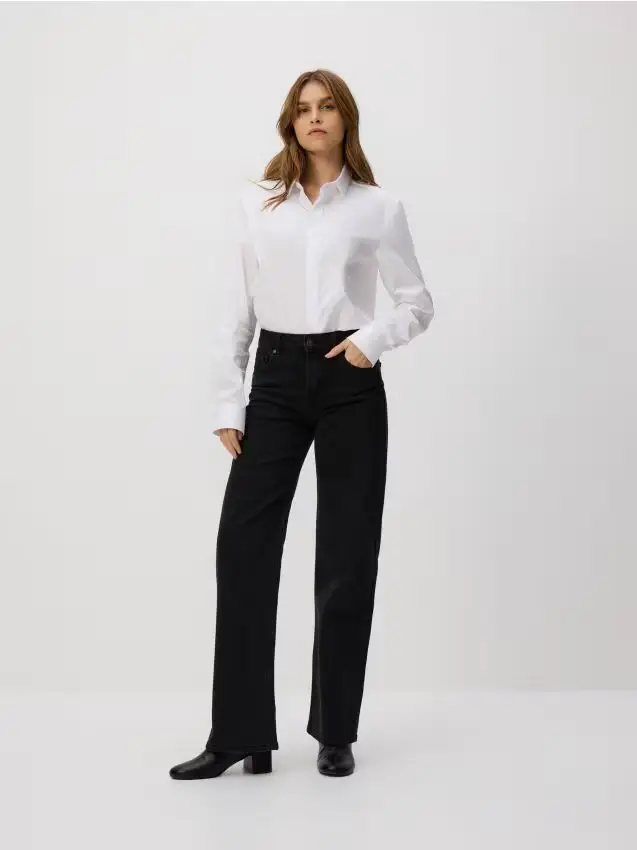 Jeans straight fit - nero