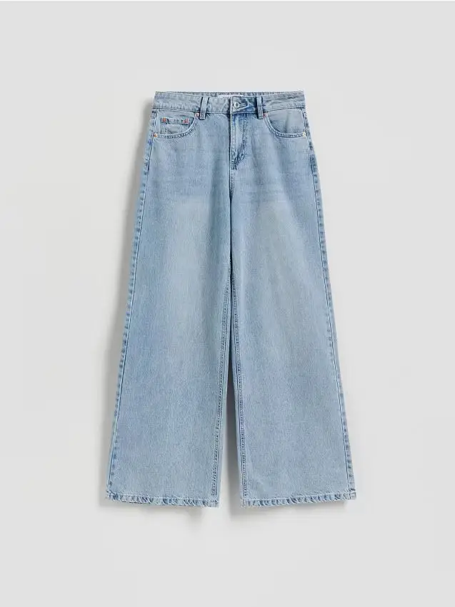 Jeans wide leg - blu