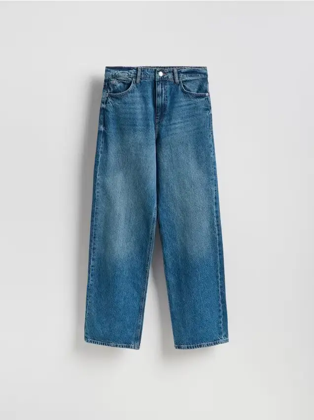 Jeans wide leg - blu