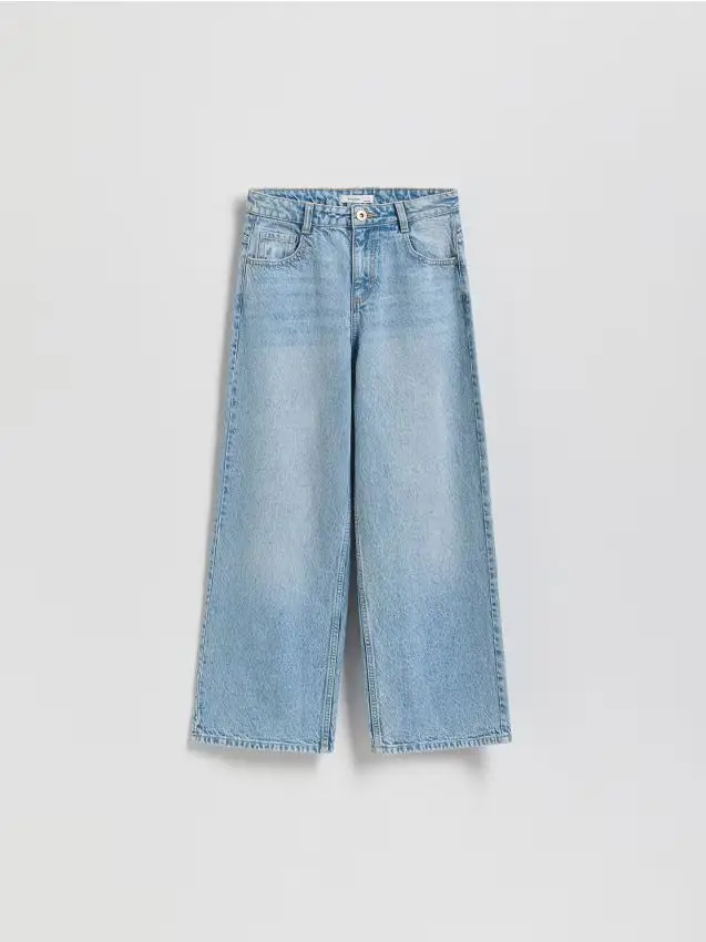 Jeans wide leg - blu