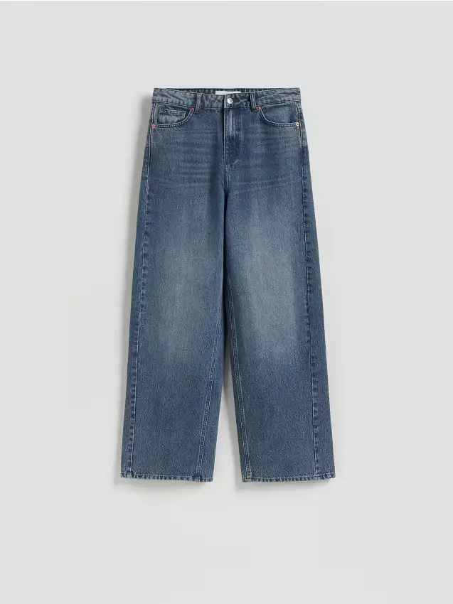 Jeans wide leg - blu
