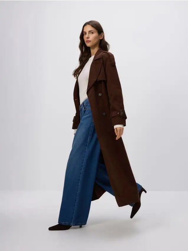 Jeans wide leg - blu