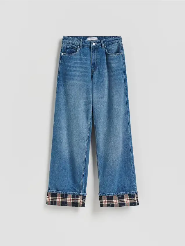 Jeans wide leg - blu