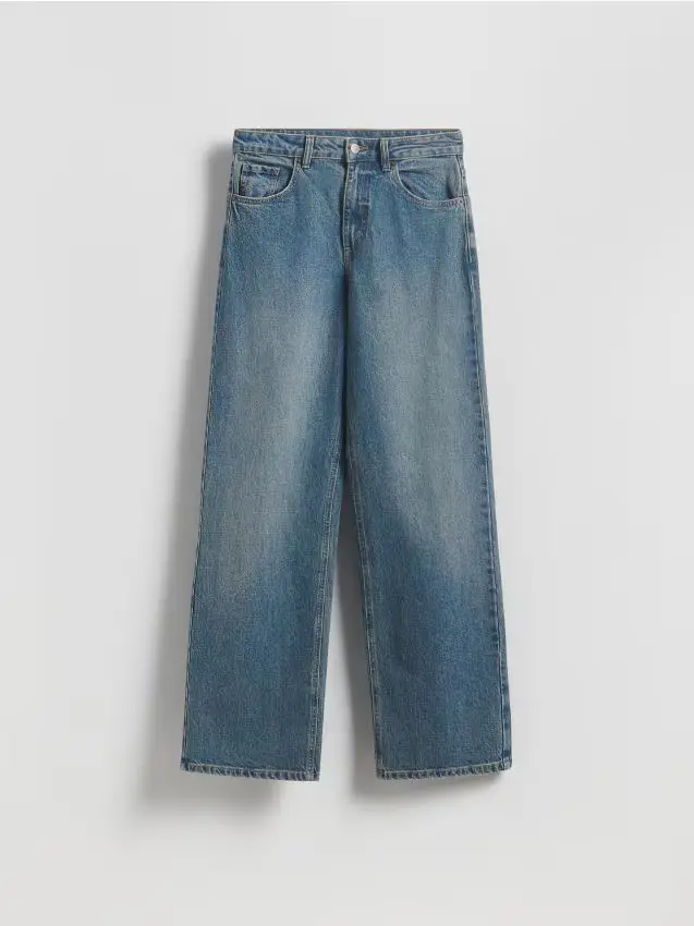 Jeans wide leg - blu