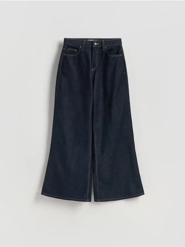 Jeans wide leg - blu scuro