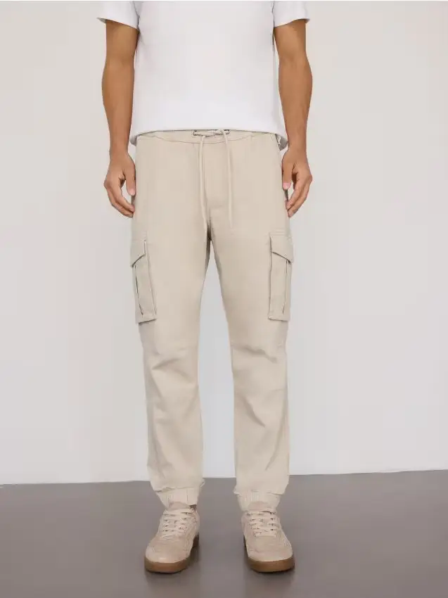 Jogger cargo - beige