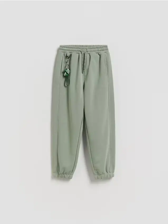 Jogger con portachiavi - verde chiaro