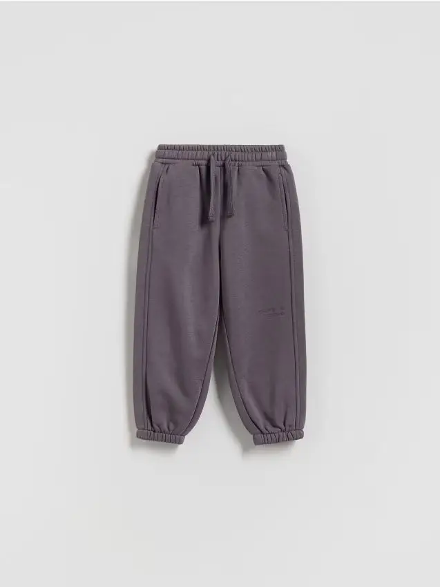 Jogger imbottiti - viola acciaio