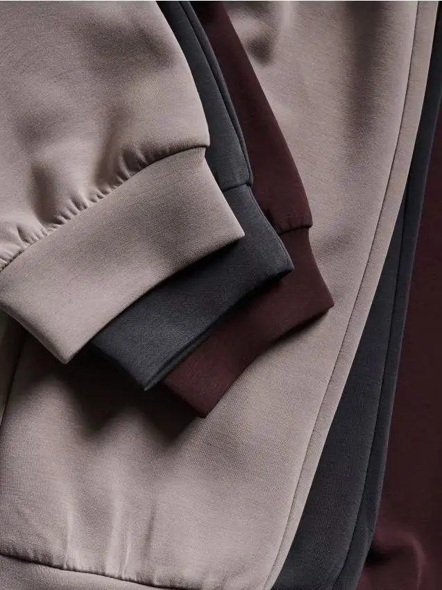 Jogger in modal - viola scuro