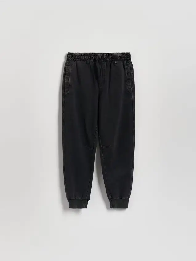 Reserved Joggers effetto slavato - nero