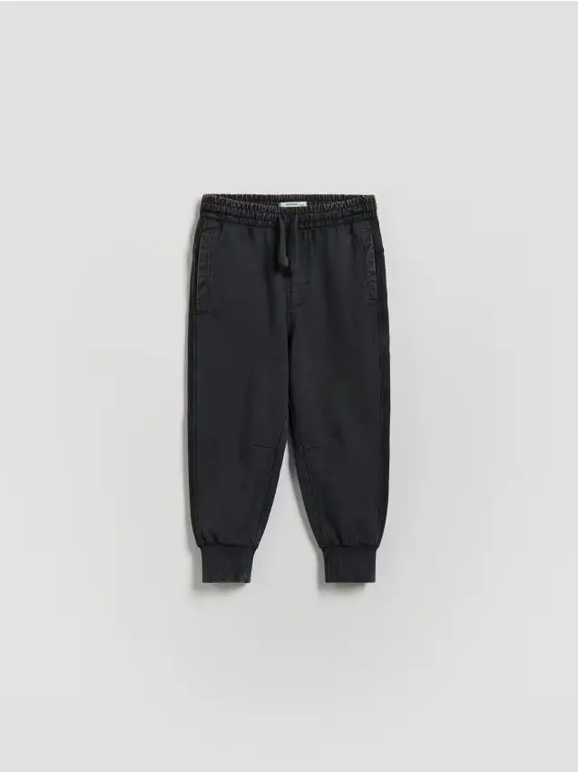 Joggers in cotone - nero