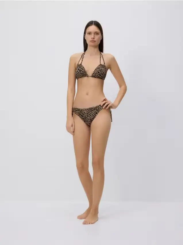 LADIES` BEACHWEAR BRIEFS - nero