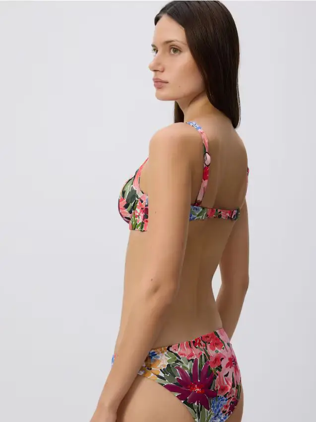 LADIES` BEACHWEAR BRIEFS - rosa shocking