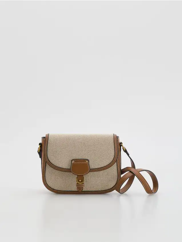 LADIES` HANDBAG - marrone