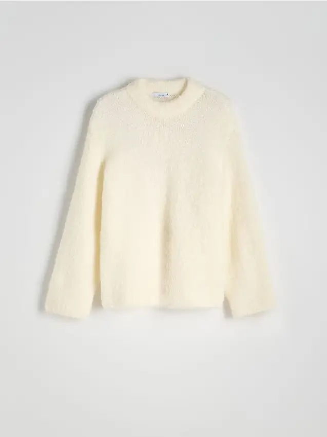 LADIES` SWEATER - panna