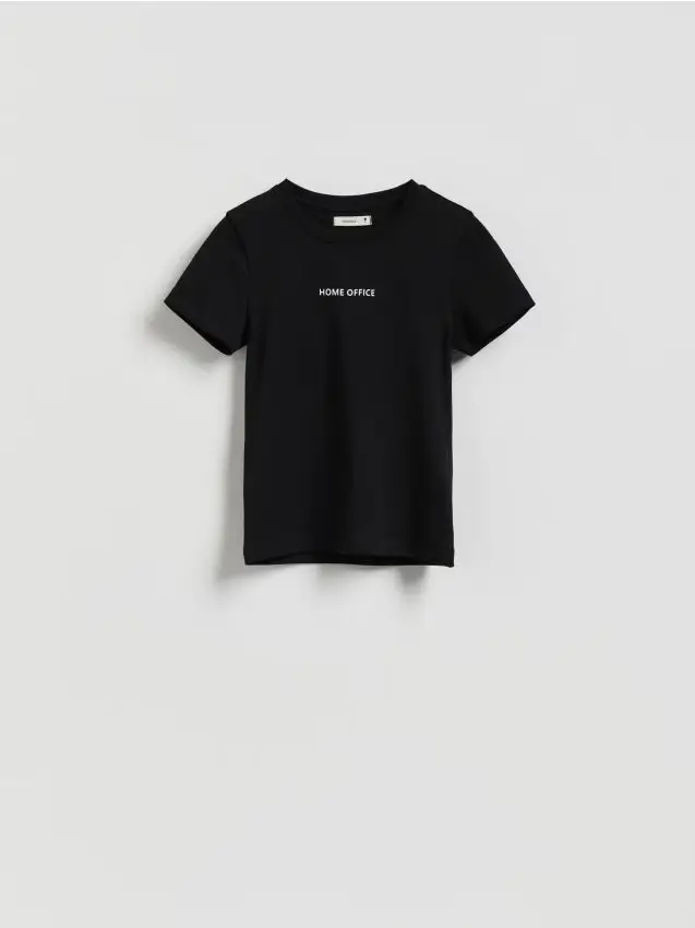 LADIES` T-SHIRT - nero