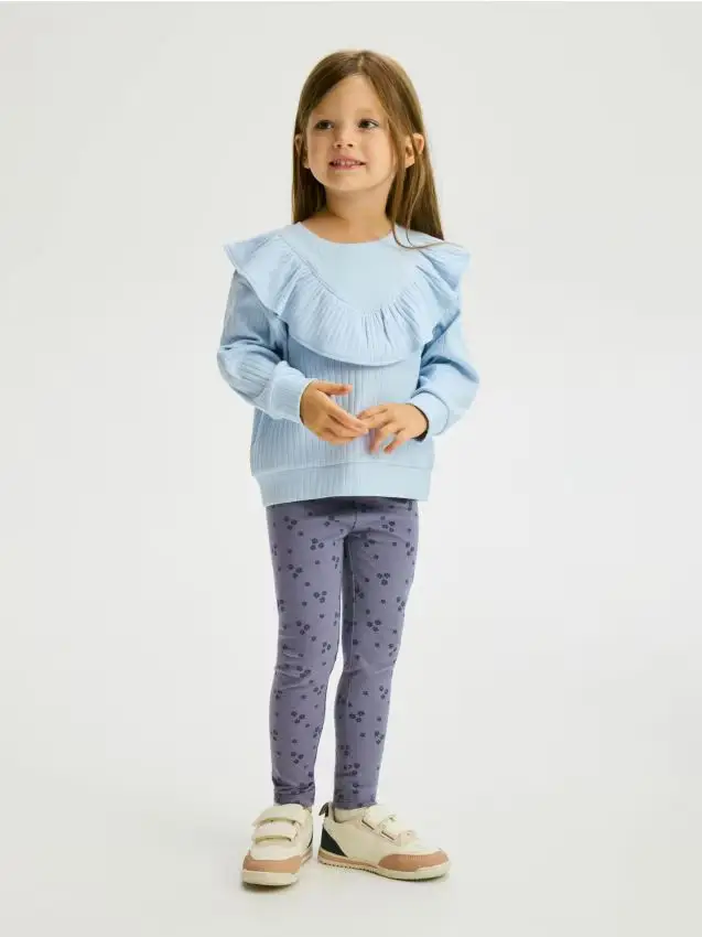 Leggings fantasia - blu pallido