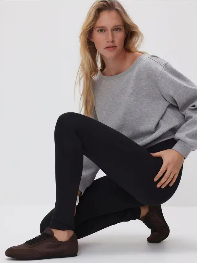 Leggings semplici - nero