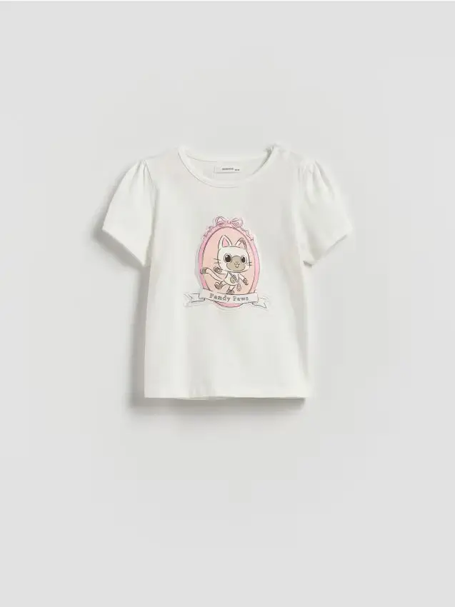 Maglietta Gabby s Dollhouse - panna