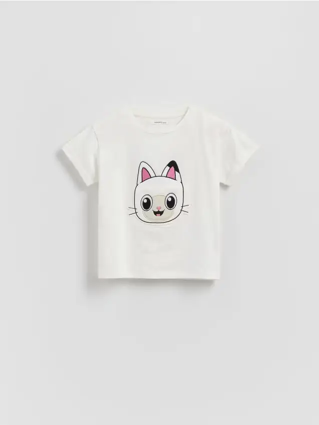 Maglietta Gabby s Dollhouse - panna