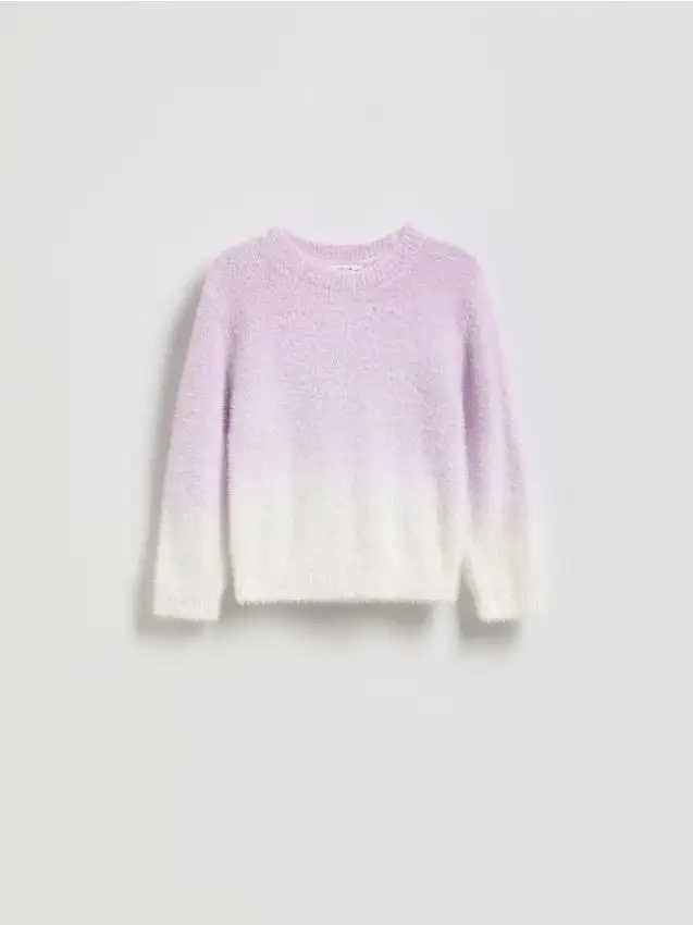 Maglione con effetto sfumato - uva