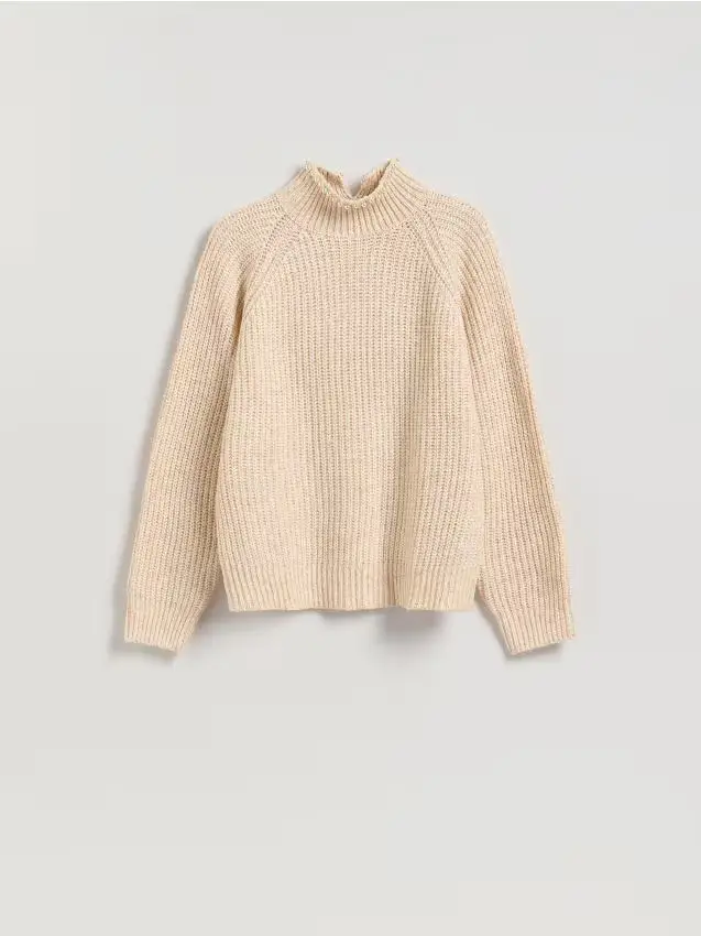 Maglione con filo metallizzato - nude