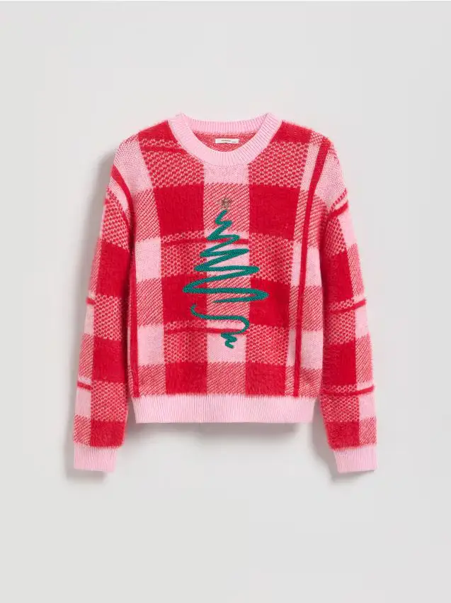 Maglione di Natale in viscosa - multicolore