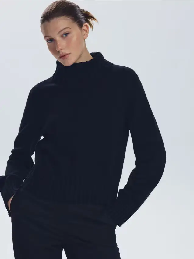 Maglione dolcevita - nero