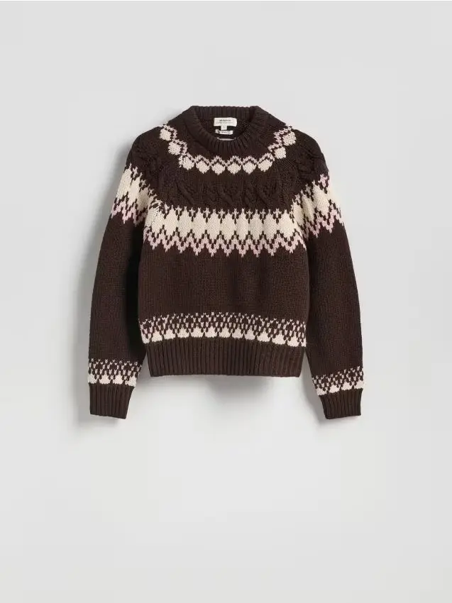 Maglione fantasia - multicolore