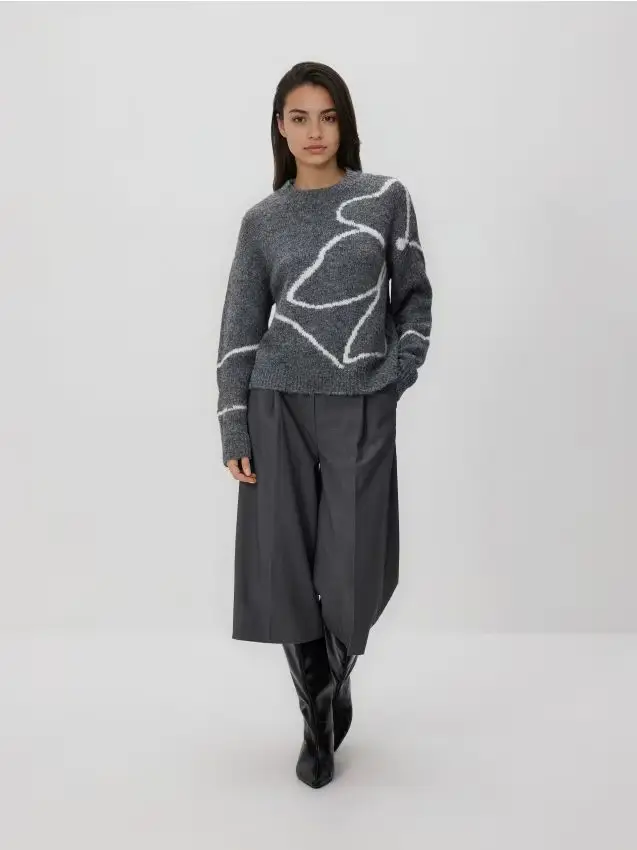 Maglione fantasia - multicolore