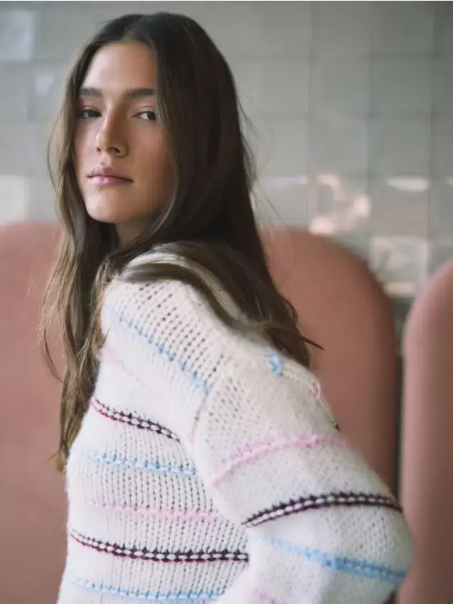 Maglione fantasia - multicolore