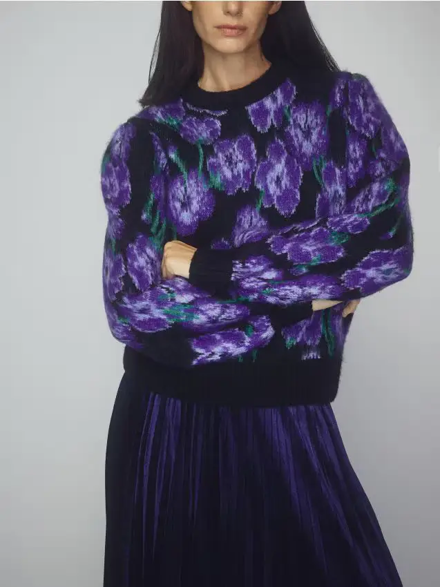 Maglione fantasia - multicolore