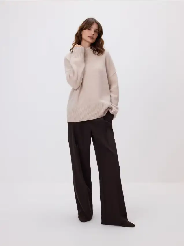 Maglione in lana - beige